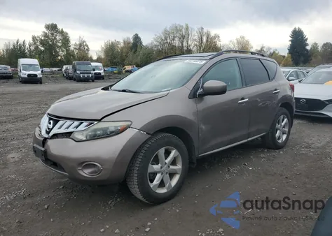2009 Nissan Murano S из США, поврежденный, VIN JN8AZ18W99W122458